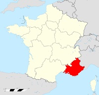 carte PACA